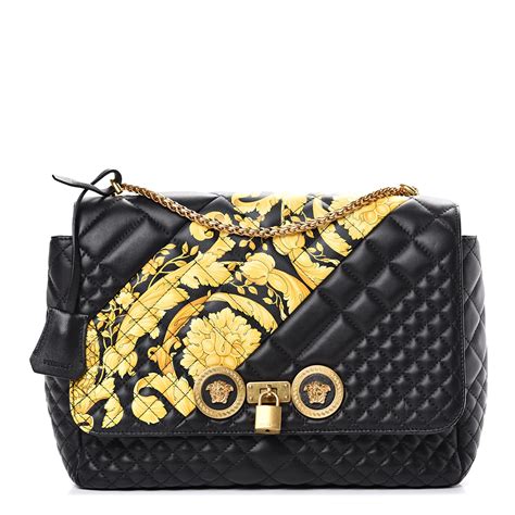 versace small icon shoulder bag|Versace shoulder bag price.